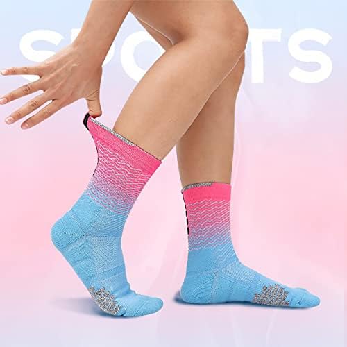 Yqhmt Athletic Crew Socks Performance Thick jastuk Sport Košarka trčanje trening kompresije čarapa
