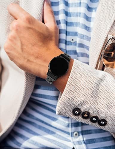 Toyouths kompatibilan sa Samsung Galaxy Watch 5 Pro Band 45mm / Samsung Galaxy Watch 5 Band / Galaxy Watch 4 Band 40mm 44mm / Galaxy Watch 4 Classic Bands 42mm 46mm za žene, metalna narukvica