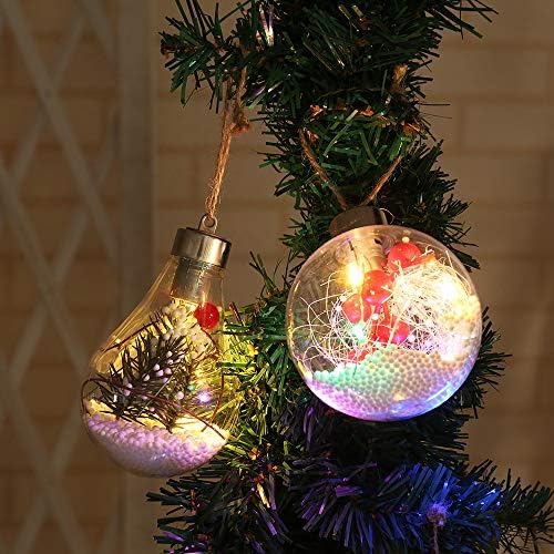 LED bakarna žarulja Božićna svjetla sijalica uže viseća lampa Božić ukras svjetla viseća