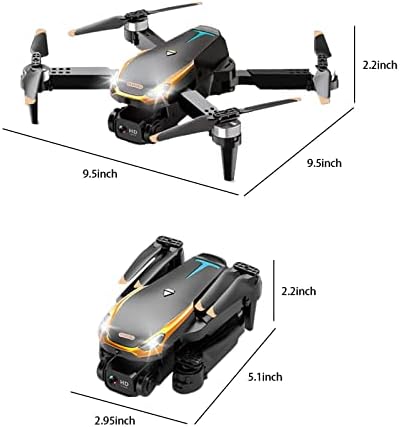 Dronovi sa kamerom za odrasle 1080p HD, sklopivi FPV Dron, Mini Dron sa kamerom, bezglavi način