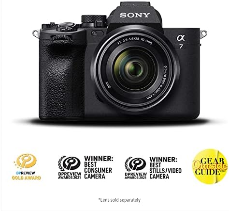 Sony Alpha 7 IV full - Frame kamera sa izmjenjivim objektivima bez ogledala + Sony-FE 16-35mm F2.8 GM širokougaoni