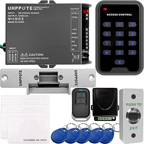 UHPPOTE 125KHz RFID EM ID tastatura samostalni komplet za kontrolu pristupa vratima sa daljinskim upravljačem