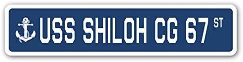 USS SHILOH CG 67 Street potpisao je američki mornarski brod Veteran mornar