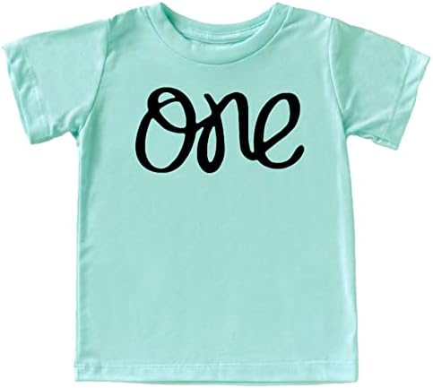 Jedna 1. rođendana košulja za dječje djevojke prvo rođendan