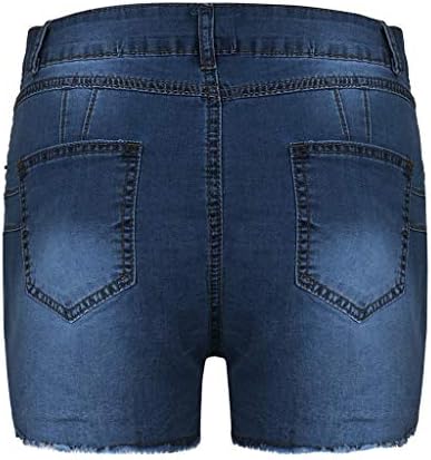 MGBD Womens Ljetni traper tiskane kratke hlače Bermuda kratke hlače Slim Fit Shorts Trendy Jeans Hotchas Sexy