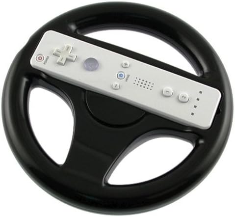 Novi crni upravljač za Wii Mario Kart Racing Game [Electronics]