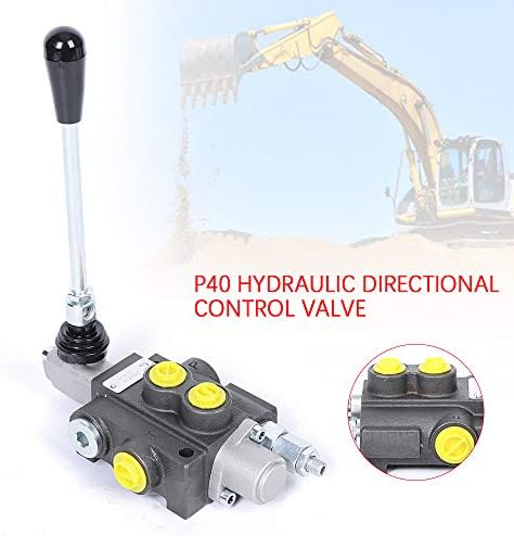 1 Spool P40 hidraulični upravljački ventil za usmjeravanje, ručni rad, 13gpm