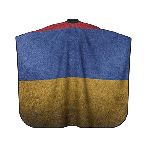 Retro Armenija Zastava 3D Štampanje Professional Barber Cape Rezanje kose CUT CUT SALON CAPE Frizerski