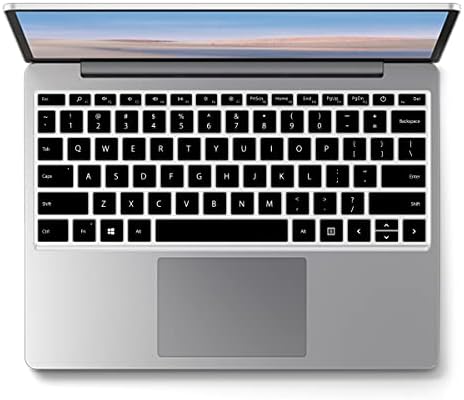 Poklopac HRH tastature za 12,4 najnoviji Microsoft Surface Laptop Go 2 14 2022 & Surface Laptop Go 2021 2020 sa zaštitom od tastature na ekranu osetljivom na dodir