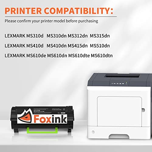 Foxink kompatibilni Toner kertridž za Lexmark MS310 MS310dn MS312 MS312dn MS315 MS315dn MS410 MS410dn MS415