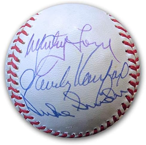 Koufax Musial Feller Ford Kaline potpisao je autogramirani bejzbol 12 Sigs JSA loa - autogramirani