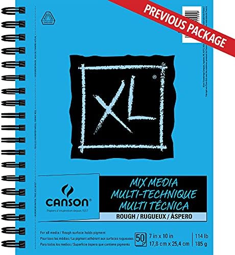 Canson XL serija Mix papirni jastučić, teška, Fine teksture, teške veličine za mokre ili suhe