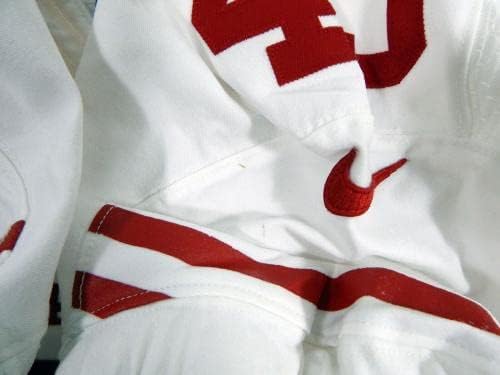 2014 San Francisco 49ers Asantei Cleveland # 45 Izdana bijela Jersey 44 761 - Neintred NFL igra rabljeni dresovi