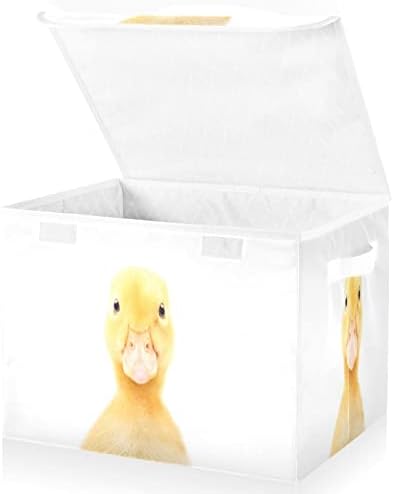 Krafig Slatka životinjska patka sklopiva kutija za odlaganje velikih kocki Organizator ukrasnih