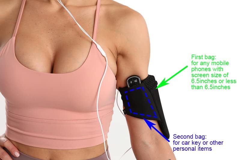 Neklizaj za trčanje za mobitel sportske torbe za priključak za prozračnu vezu za ruke za mobilni telefon