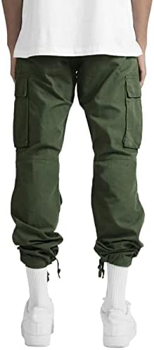 Elles teretni pantalone za muškarce na otvorenom Multi-džepovi rasteretne hlače Ravne teretane Tvrtke na