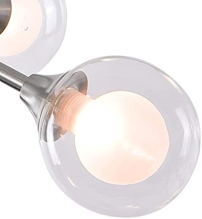 Staklo Globes lampa sjenilo 3.94 Sputnik luster utakmice zamjena pogodan za G9 držač lampe