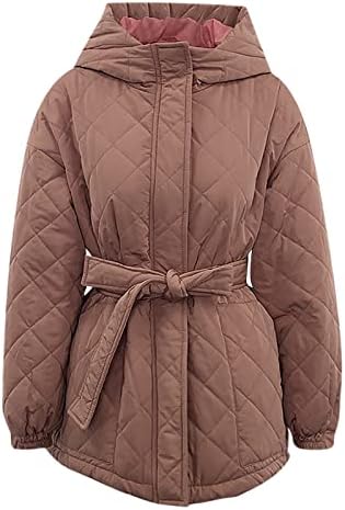 Ženski pamučni kaput modni zimski topli zagrijani parka za jaknu Labavi zatvarač dugih rukava