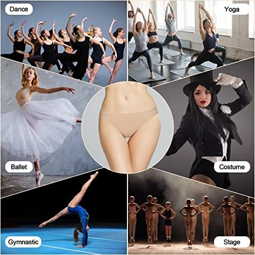 Molldan Pro Dance Baletni podnesci za žene i djevojke Bešavna gimnastična gaća za gašenje