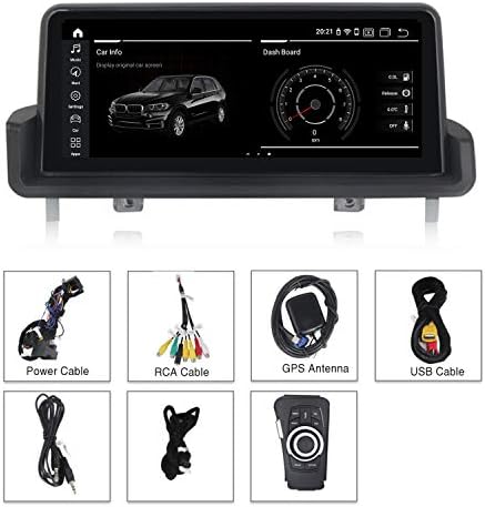 Qualcomm Android 12 Auto radio 8 jezgra 4g + 64g GPS navigacija 10,25 inča dodirni ekran za BMW 3 Serise