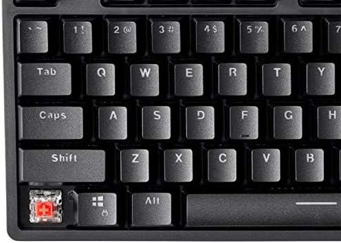 Tamna materija monopricije Collerder Mechalic Gaming tastatura - Kailh Crvena, puna dinamična RGB prilagođavanja, ožičena, puna N-ključna prevrtanja