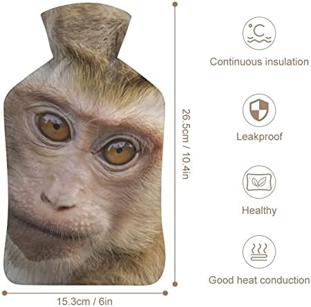 Monkey flaša za toplu vodu sa mekanim poklopcem za toplu kompresiju i Hladnoterapiju protiv bolova