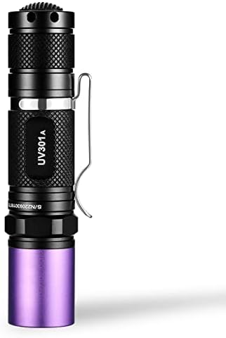 LIGHTFE crna lampa UV lampa sa LG UV 395NM LED izvornim UV svjetlom za detektor mrlja za kućne