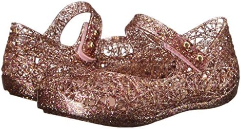 Mini Melissa Campana Zig Zag VI SP BB Mary Jane cipela, mješoviti ružičasti sjaj, 5 m američki