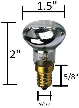 Set od 2 R39 E17 zamjenska sijalica pokretna lampa 30 Watt Reflector Type