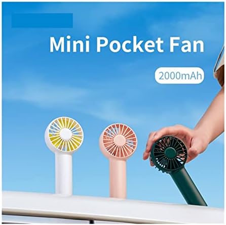 Jkyyds Fan-Mini Fan USB tihi prenosivi punjivi ručni ventilator vertikalni vazdušni hladnjak 2000mah