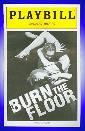 Burn the Floor, Broadway plakat + Maksim Chmerkovskiy, Karina Smirnoff, Kevin Clifton