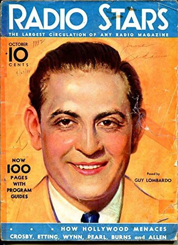 Radio Stars 1 10/1933-Dell-1. izdanje-Burns & Allen-Bing Crosby-Guy Lombardo-G