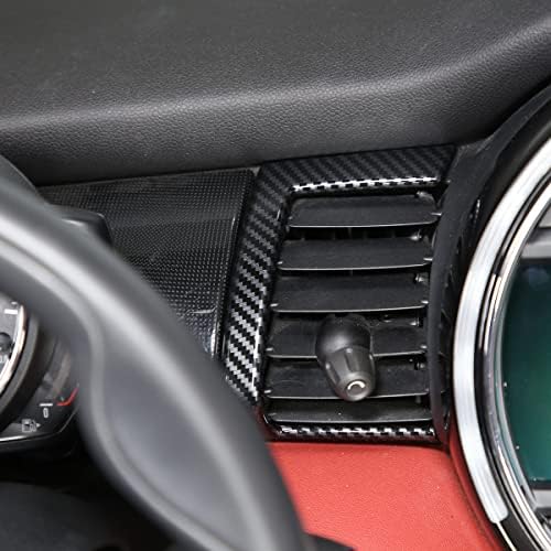TINKI ABS Carbon Fiber Style Dashboard izlazni otvor za ventilaciju poklopac Trim frame Decoration odgovara