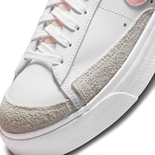 Nike W Blazer niske platforme cipele bijele ružičaste glazure veličine 7