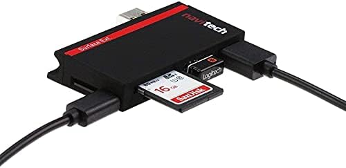 Navitech 2 u 1 laptop/Tablet USB 3.0/2.0 Hub Adapter/Micro USB ulaz sa SD/Micro SD čitačem kartica kompatibilnim