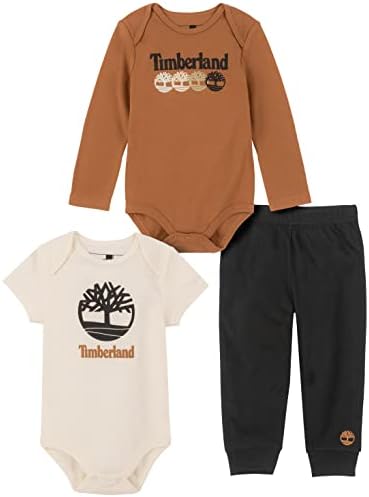 Timberland Baby-Boys 3 komada BodySuits set hlača
