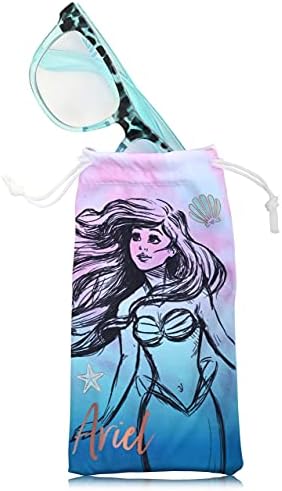Mala sirena plavo svjetlo blokirajuće naočare sa torbicom Disney kompjuterske naočare za zaštitu ekrana ženskih