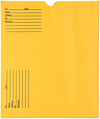 Koverta za zaštitu od kralja datoteka / 14 - ½ x 17 - ½ | / kutija od 100 | Preštampana rendgenska jakna za