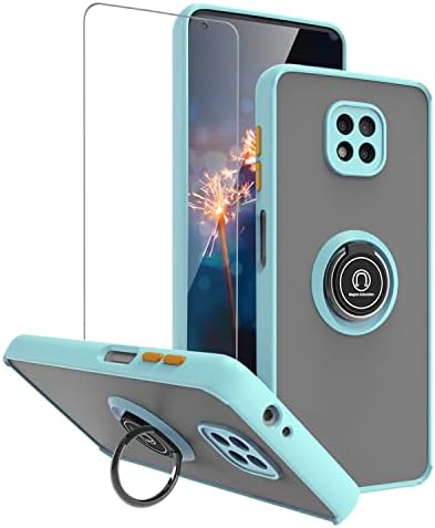 TJS kompatibilan sa Motorola Moto G Power 2021 kućištem, sa [kaljeno staklo za zaštitu ekrana] Defender