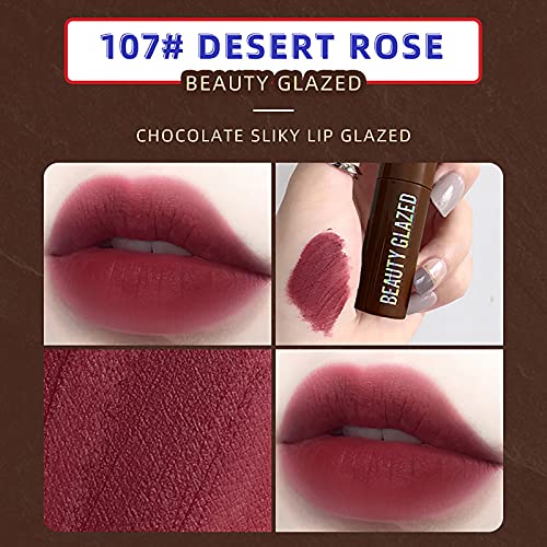 Glazura čokolade ne bledi sjaj u boji 12 usne ruž za usne ruž za usne ostanite na ruž za usne 24 sata