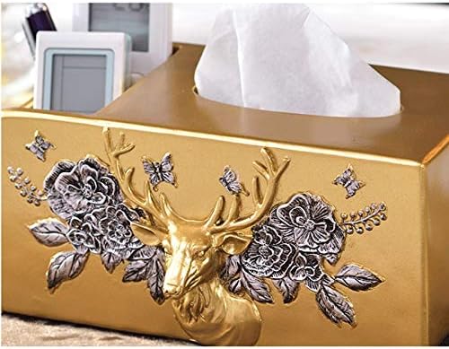 Kutija tkiva Kreativna pravokutnog tkiva kutija, ukrasna kupaonica s papirnim salvetom Držač