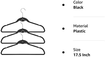 Briausa Cascade vješalice crne čelične okretne kuke -Slim, čvrst štedi vam dodatni prostor - kutiju