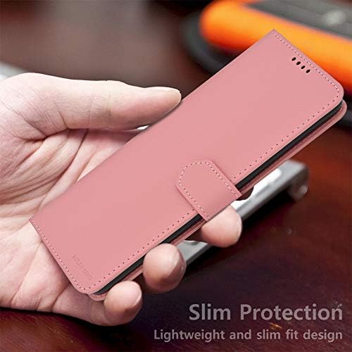 Qoosan Galaxy A71 5G torbica za novčanik za žene muškarce sklopiva PU kožna preklopna futrola za telefon sa držačem
