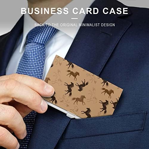 Running Horses Silhouette Business Card Cases Multi Card Holder Wallet kreditna kartica ID Case Carrier za muškarce