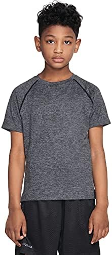 Tsla 1 ili 2 Pack Kids Youth Majice za trčanje, Cool Suw Fit Gym Sports Worth Worth, atletska majica kratkih