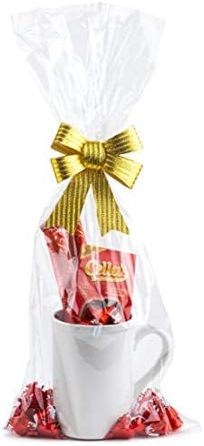 Ljubičaste Q Crafts celofanske torbe za korpe 9 X 20 10 pakovanja celofanskih poklon kesa za flaše vina,