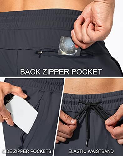 G postepeni muški duksevi sa džepovima sa patentnim zatvaračima Atletska hlače koji trače hlače za