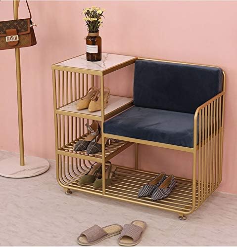 Dingzz Creative klupa cipela sa 4 sloja stalak za cipele Kombinacija stolice za skladištenje ormara