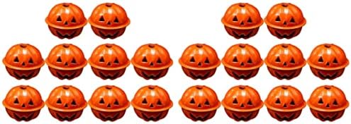 Best sportny Halloween dekor 2pcs Jingle zvona u obliku bundeve Halloween Bells Metal bundeve privjeske