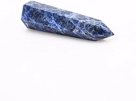 FOPURE 1PC 80mm-90mm prirodni plavi sodalitni duhovni kvarcni kamenje Kristali Tower Point